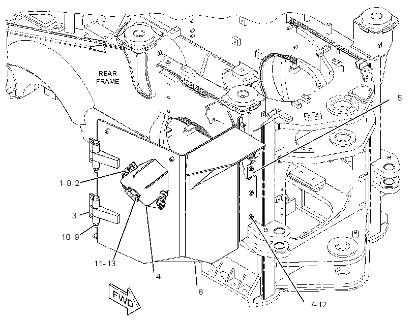 GUARD GP-HYDRAULIC TANK 3412062 CAT