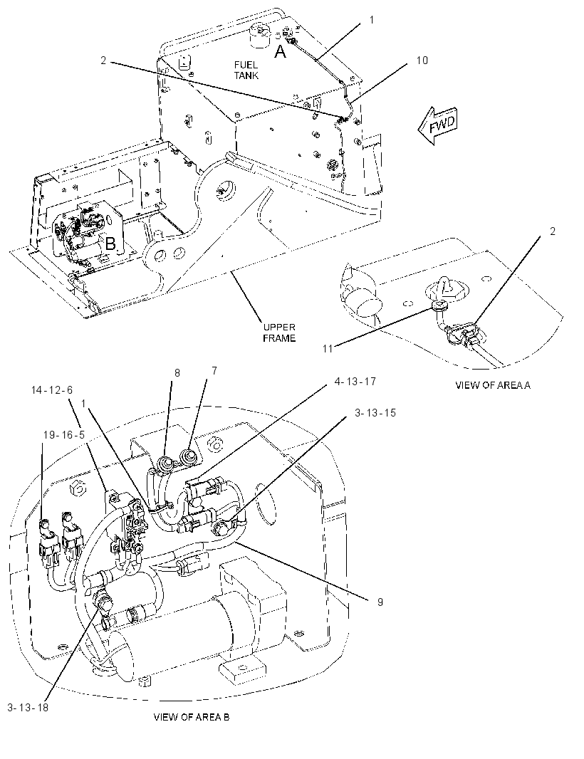 WIRING GP-REFUELING PUMP 3422870 CAT