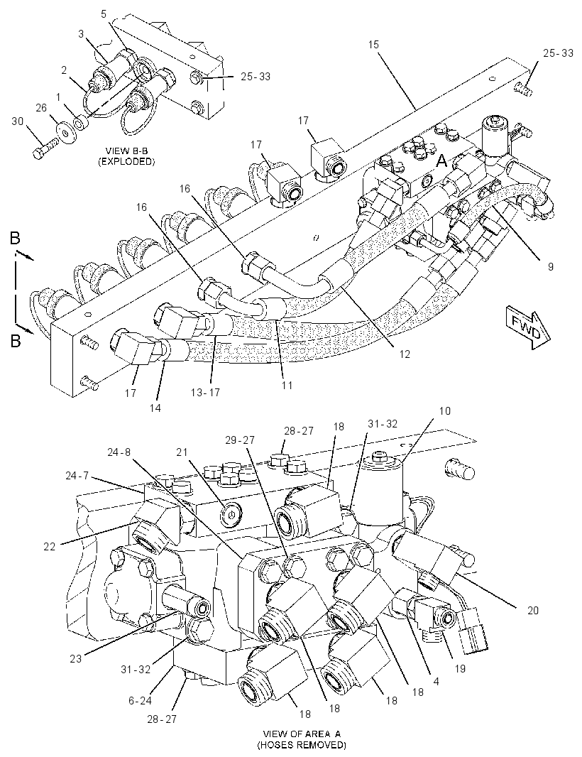 LINES GP-DIVERTER VALVE 3007372 CAT
