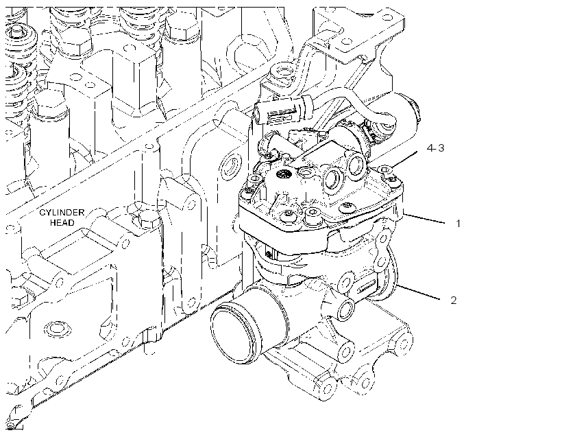 VALVE GP-EXHAUST GAS (NRS) 3377323 CAT