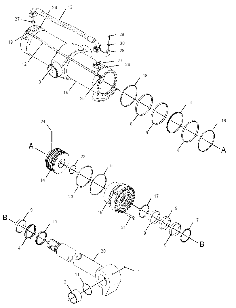 CYLINDER & LINES GP-SHEAR 2228830 CAT