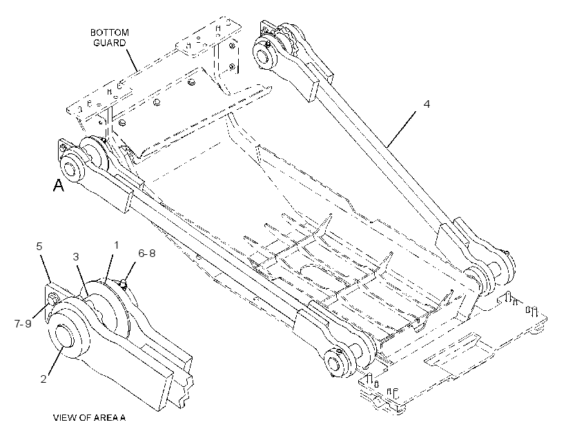 LINK GP-FRAME SUPPORT 3438347 CAT