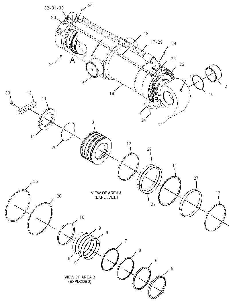CYLINDER & LINES GP-SHEAR 1872996 CAT