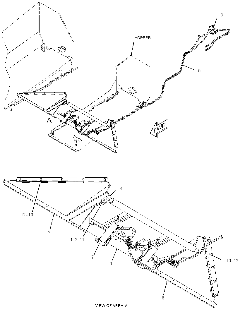 HOPPER GP 3259373 CAT