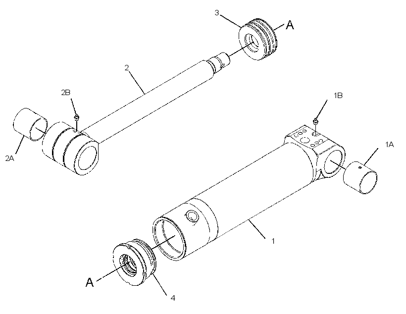 CYLINDER GP-GRAPPLE 3516226 CAT