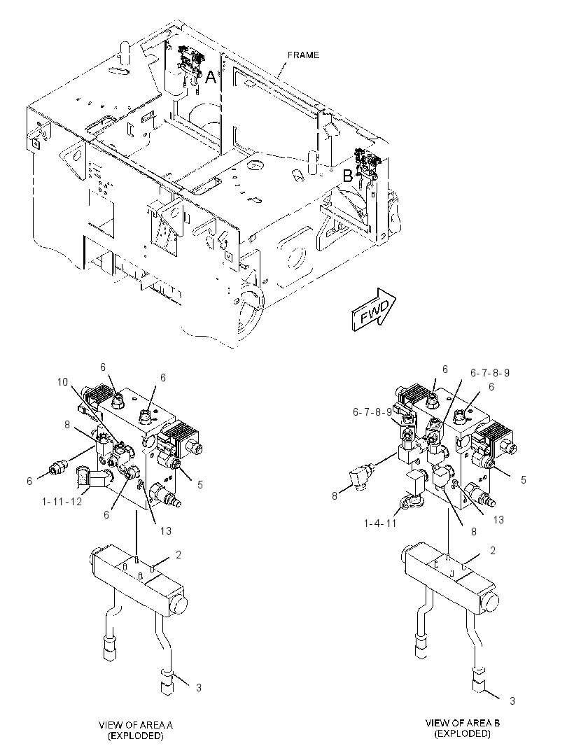 VALVE & MTG GP-COUNTERBALANCE 3238195 CAT