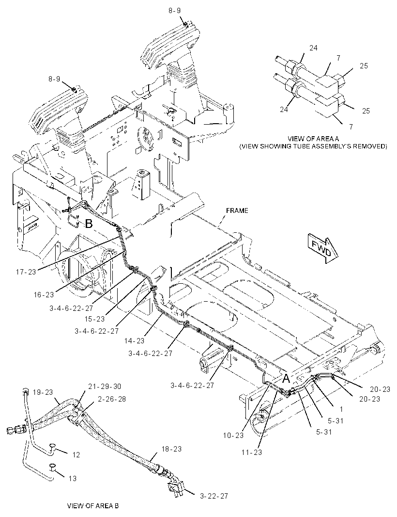LINES GP-TRUCK HITCH 3282195 CAT