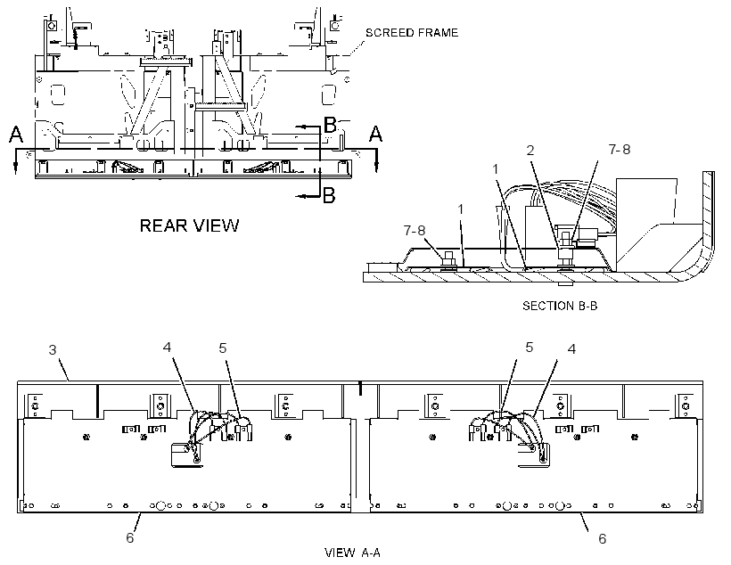 PLATE GP-SCREED 3116561 CAT