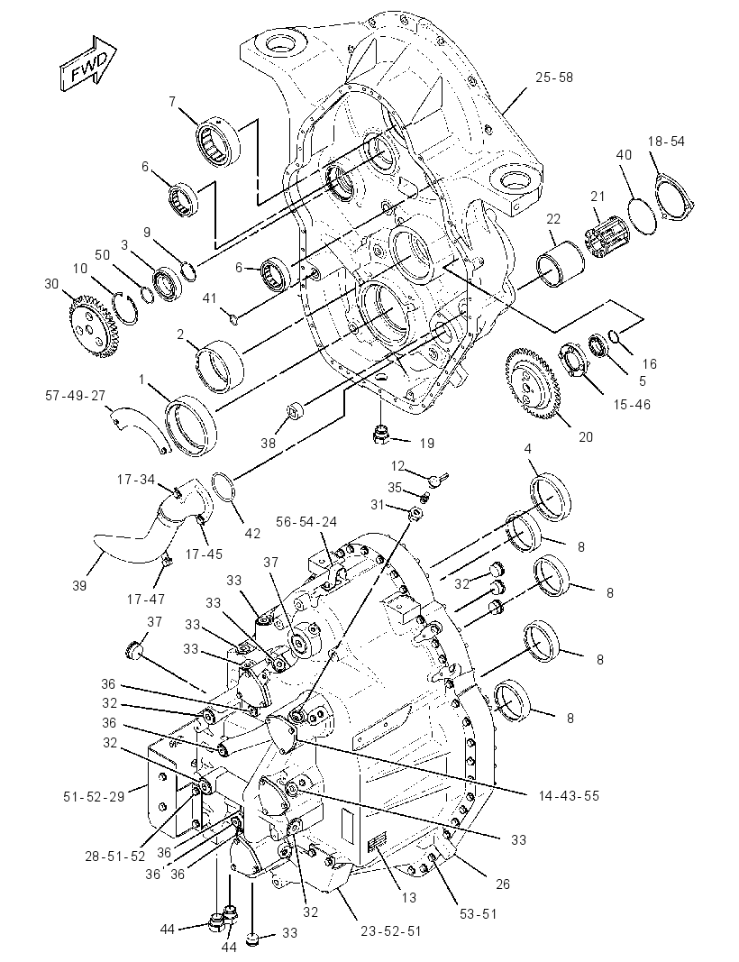 CASE & PARTS GP-TRANSMISSION 2538429 CAT
