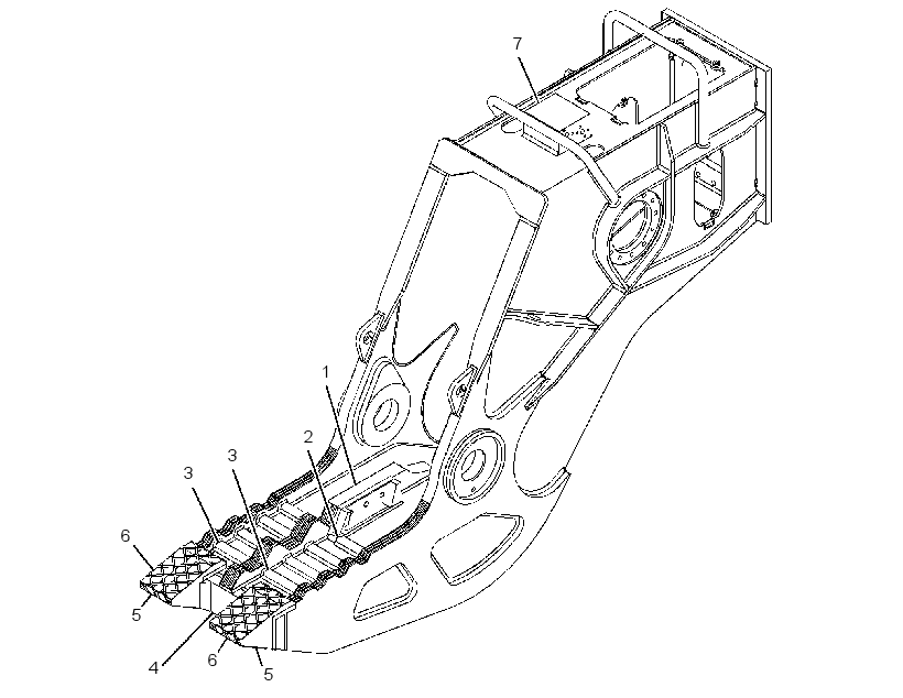 HOUSING GP-PULVERIZER 3402436 CAT