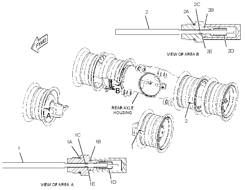 INDICATOR GP-BRAKE WEAR 2788431 CAT