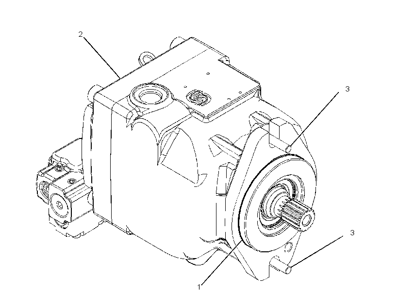 PUMP & MTG GP-HYDRAULIC FAN 3338377 CAT