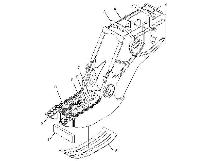 HOUSING GP-PULVERIZER 3210878 CAT
