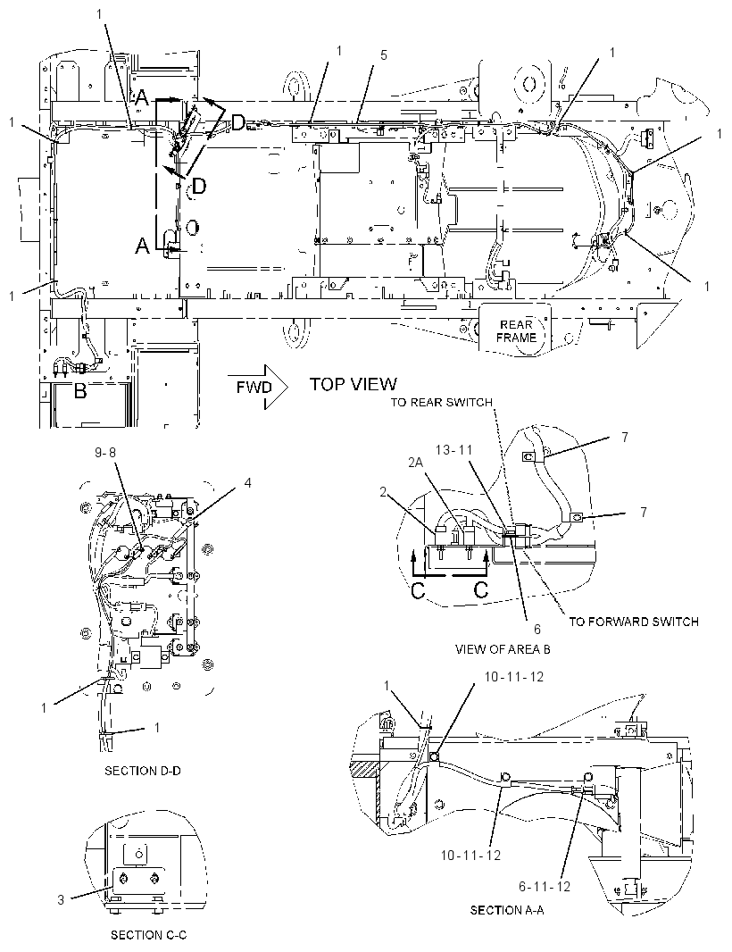 WIRING GP-WASTE HANDLER 2485554 CAT