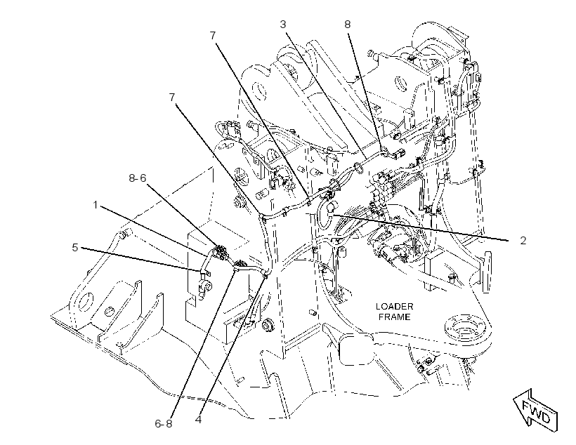AUTOLUBE CONTROL WIRING GROUP 2875766 CAT