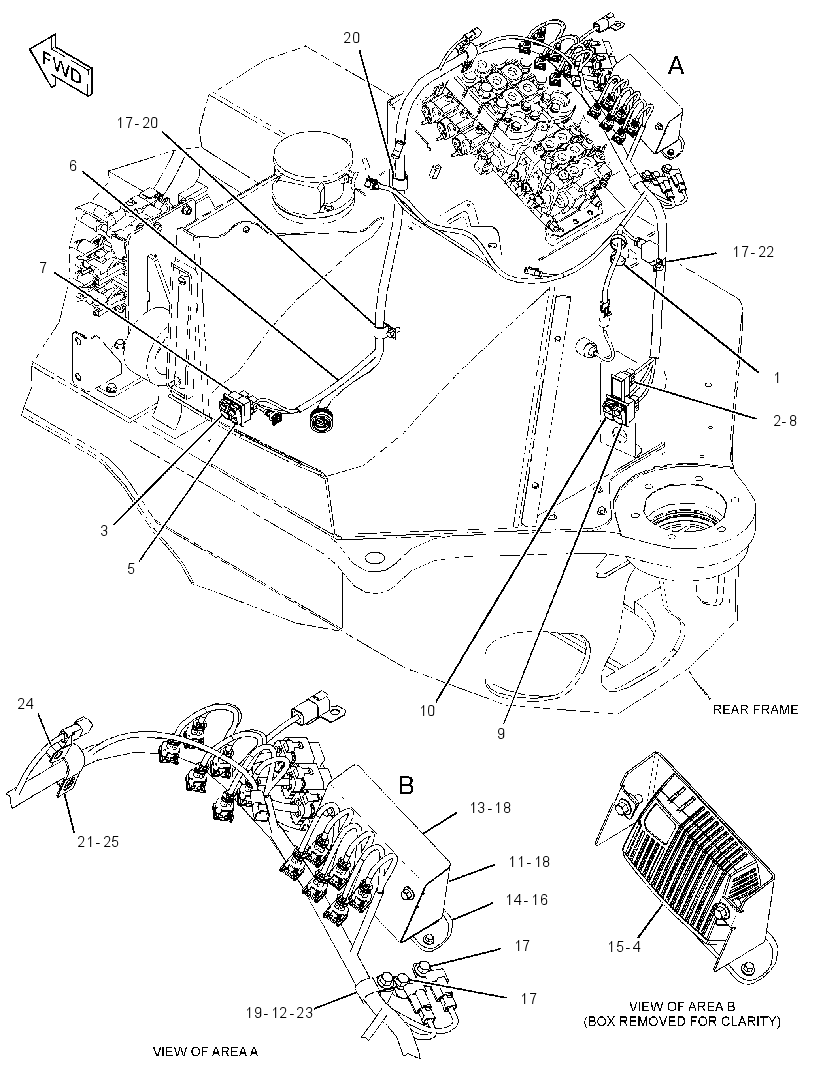 WIRING GP-HYDRAULIC TANK 3333905 CAT