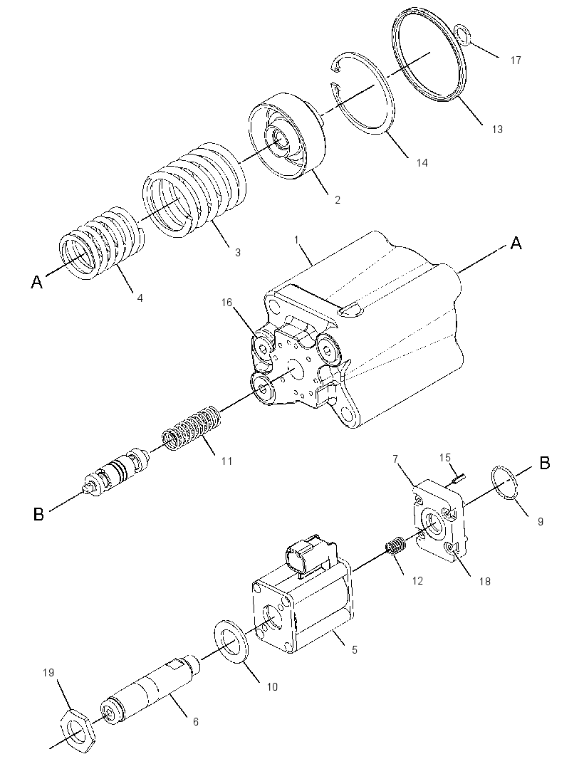 ACTUATOR GP-PILOT CONTROL 1809550 CAT