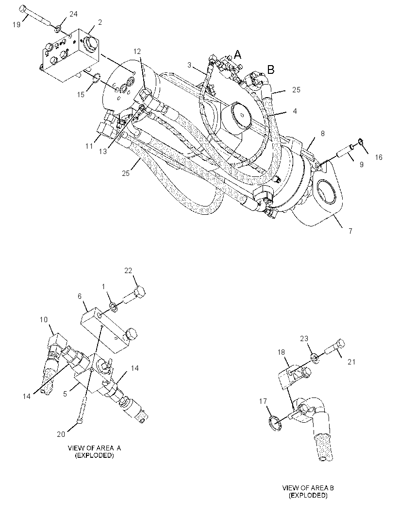 CYLINDER & VALVE GP 3346110 CAT