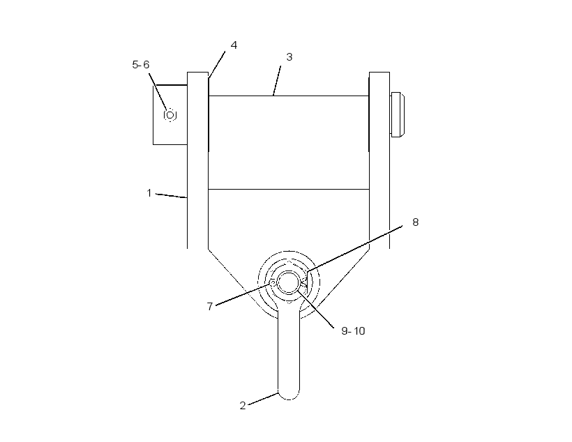 ADAPTER GP-WORK TOOL 9Q9615 CAT