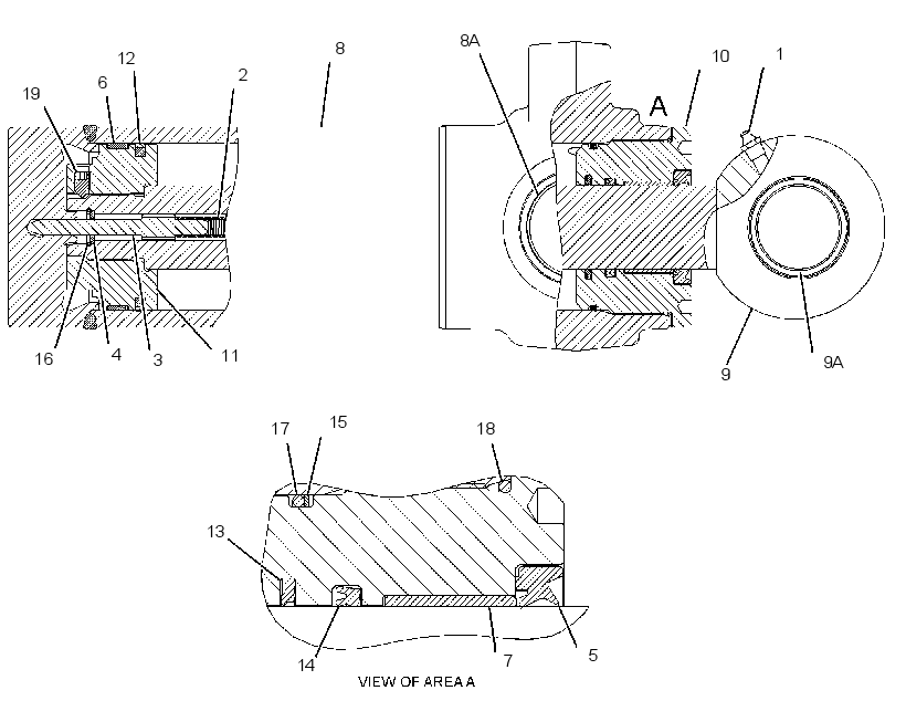 CYLINDER GP-SWING 3818054 CAT