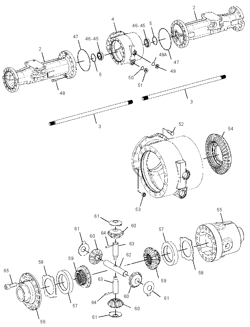 AXLE & TRANSMISSION AR 3311375 CAT
