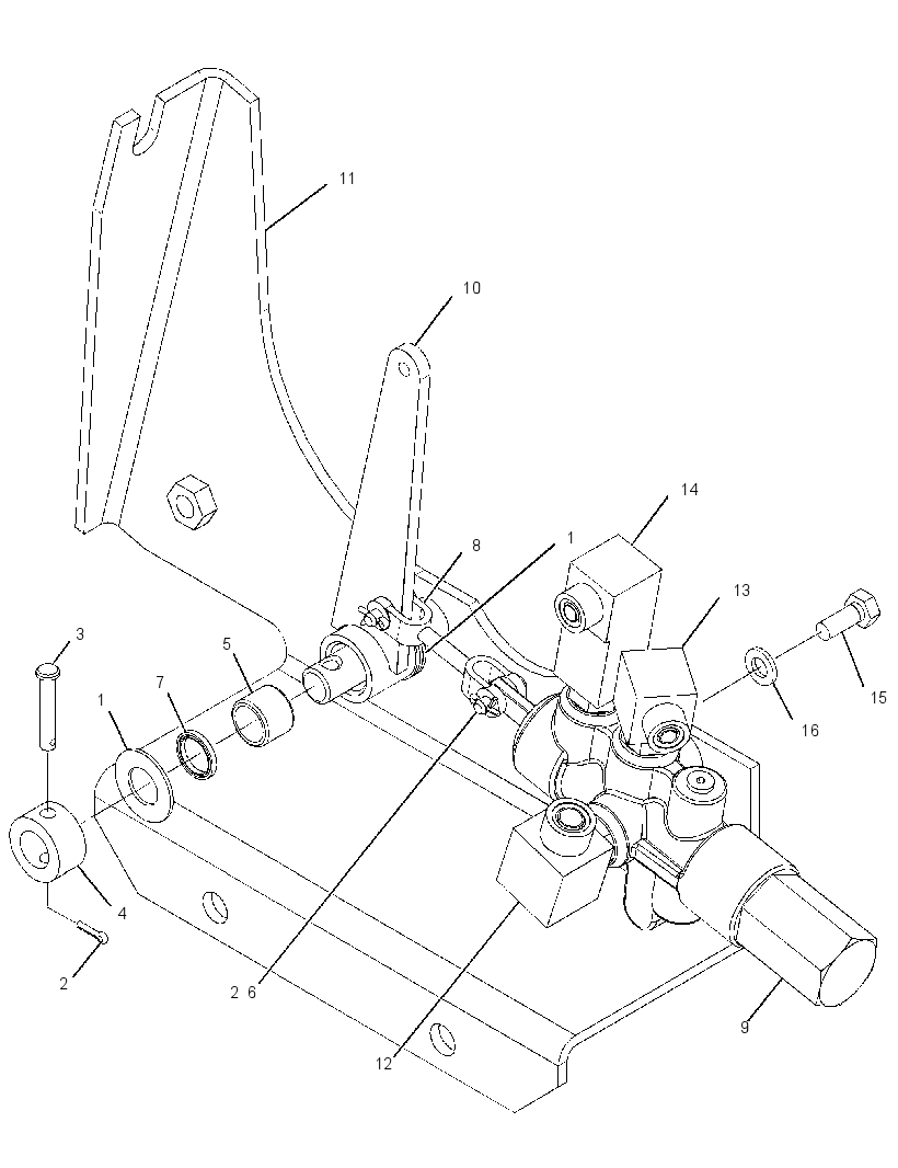 VALVE & MTG GP-BRAKE CONTROL 1897417 CAT