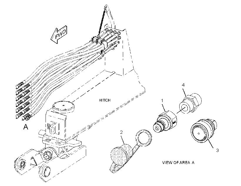 FITTING GP-QUICK DISCONNECT 3385013 CAT