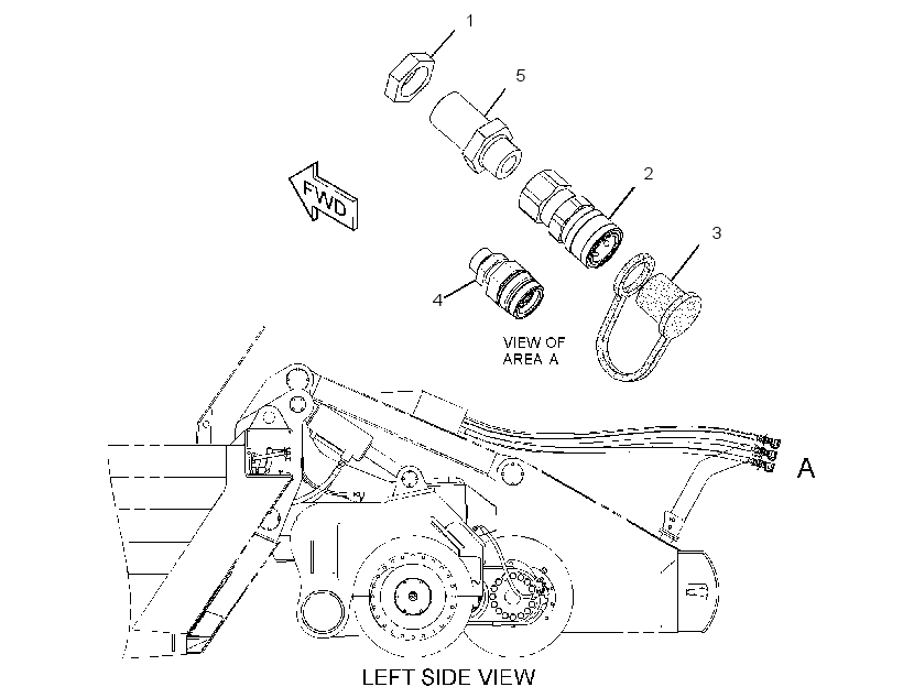 FITTING GP-QUICK DISCONNECT 3385015 CAT