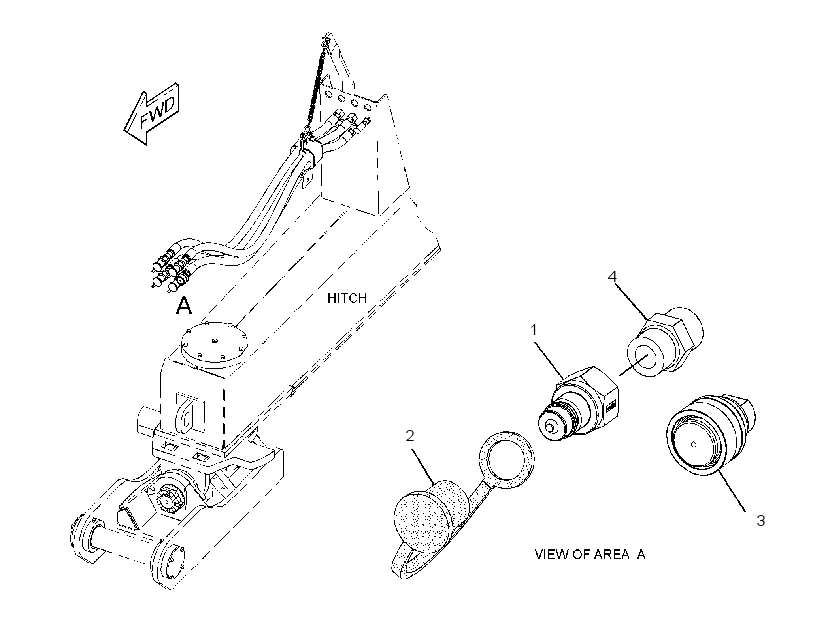 FITTING GP-QUICK DISCONNECT 3385017 CAT