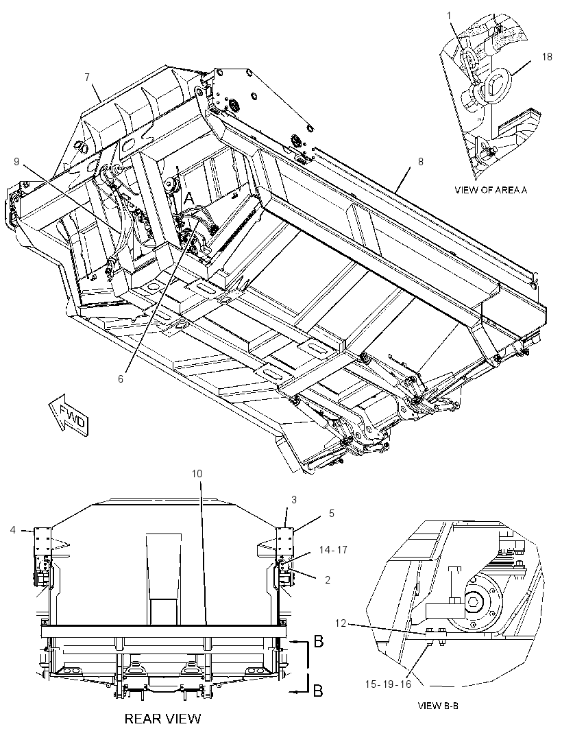 BODY GP-TRUCK 2517400 CAT