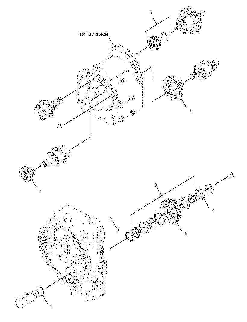 GEAR GP-TRANSMISSION 2211169 CAT