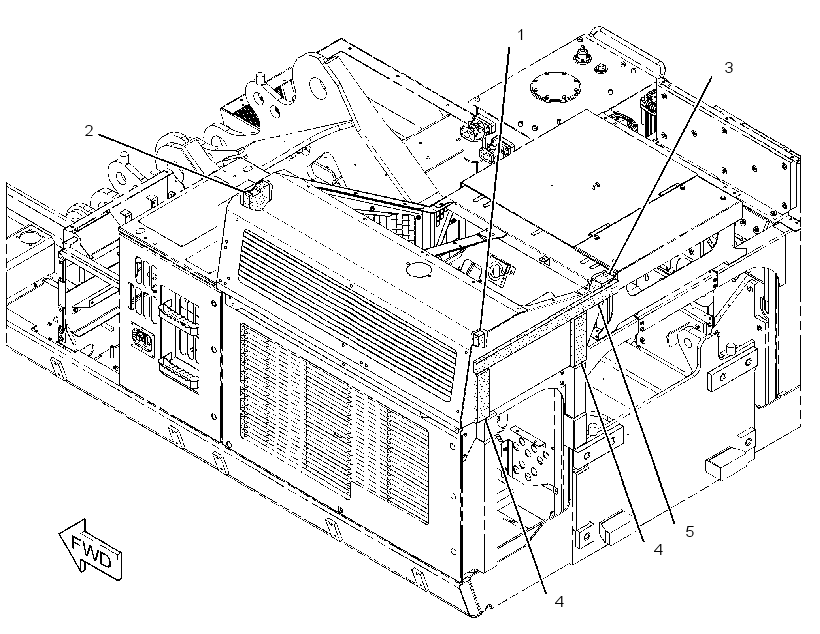 COVER GP-HOOD 4217675 CAT