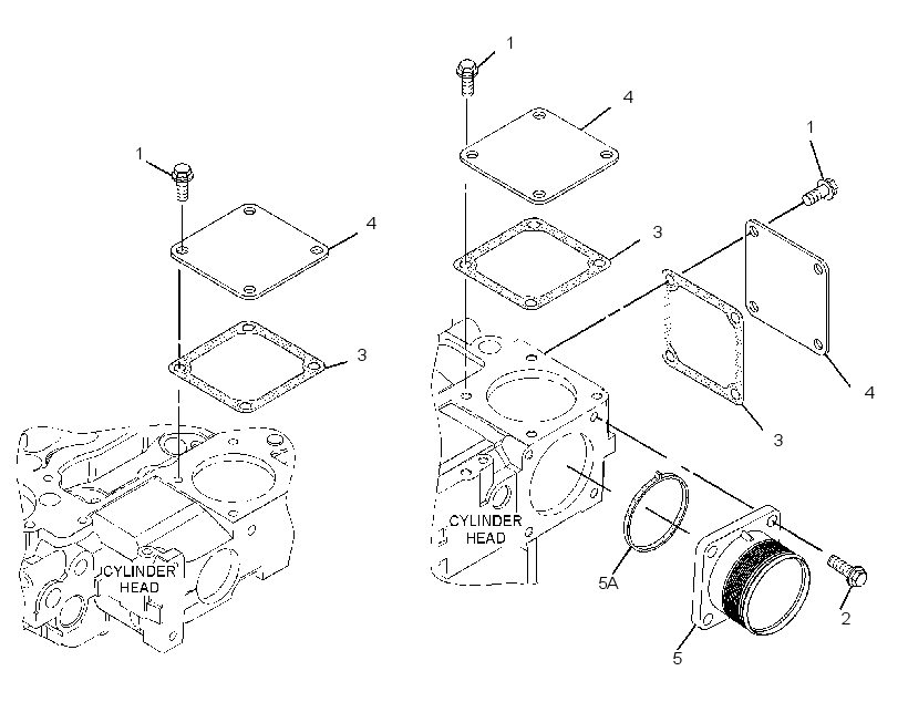 CONNECTION GP-INLET 2536204 CAT