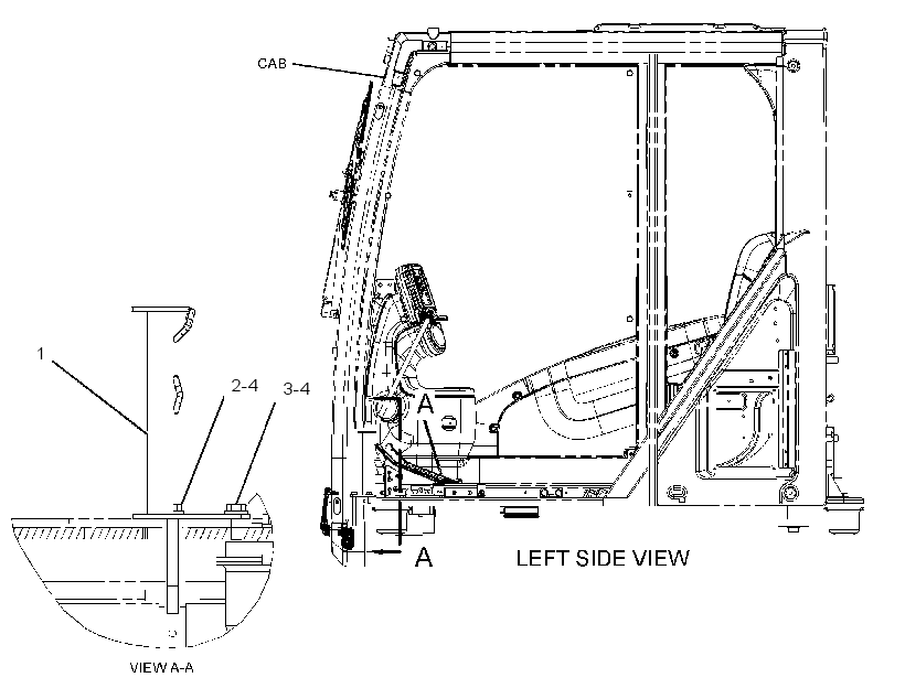 MOUNTING GP-DISPLAY 3495431 CAT