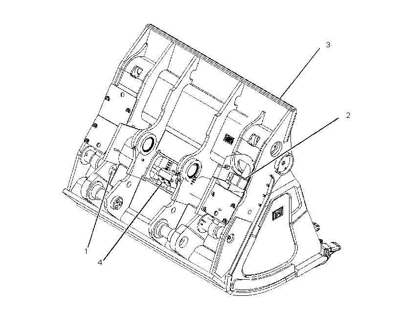 BUCKET AR-FRONT SHOVEL 2675384 CAT