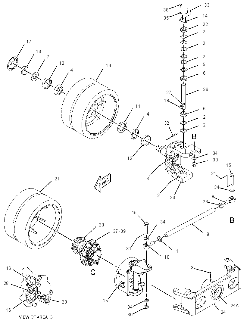 BOGIE GP 3398131 CAT