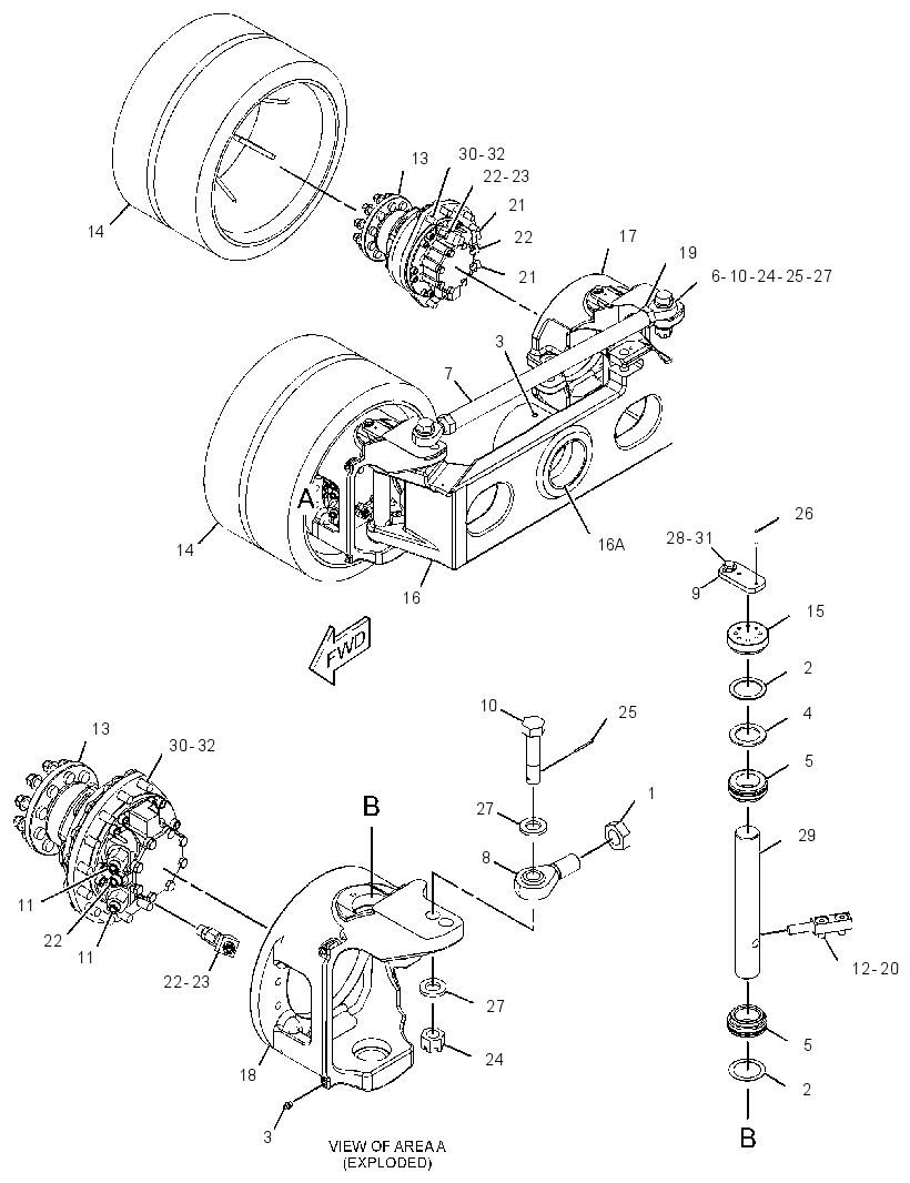 BOGIE GP 3398133 CAT