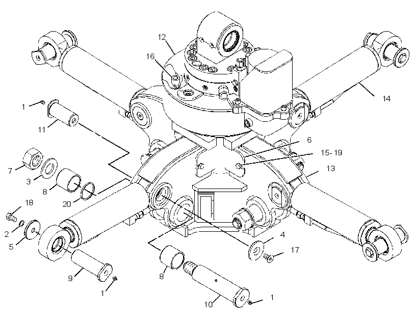 HOUSING GP-GRAPPLE 2933222 CAT