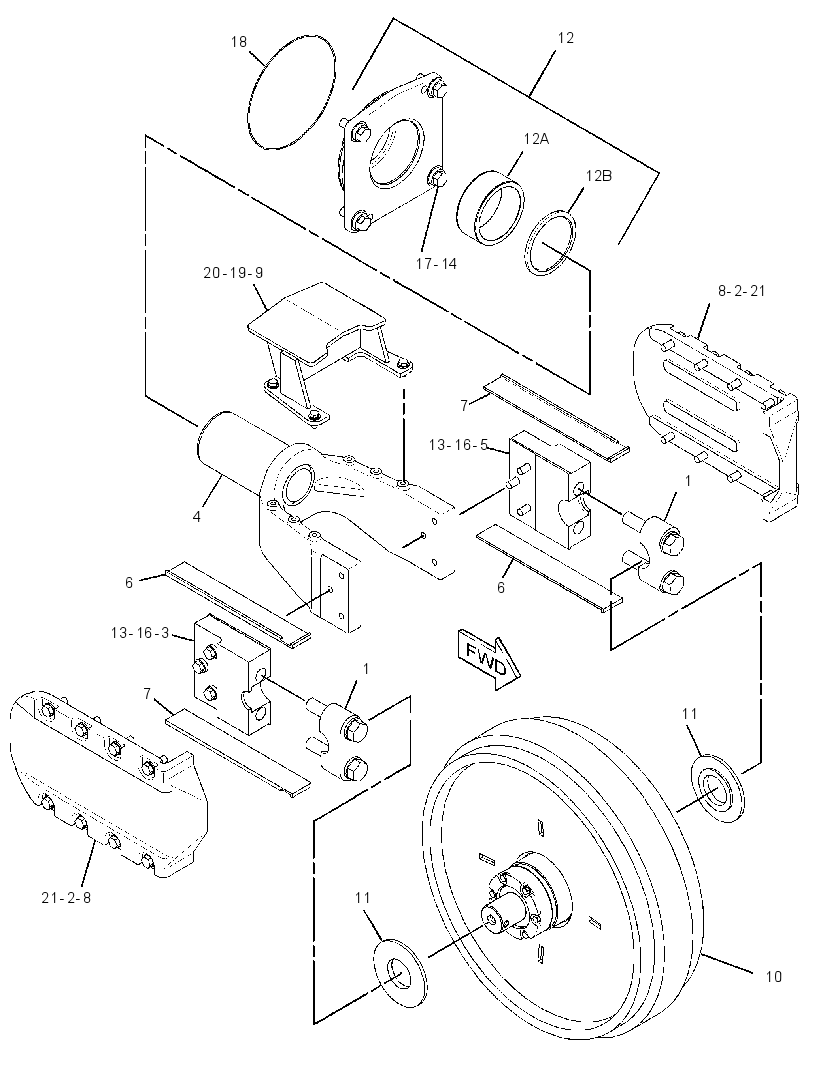 IDLER GP 3047685 CAT