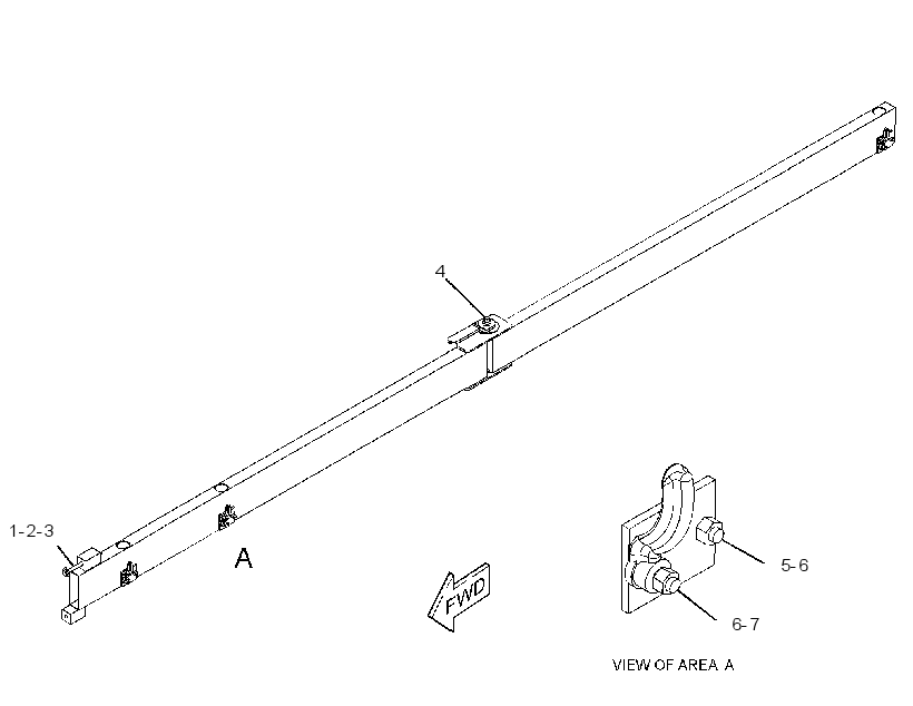 MOUNTING GP-AVERAGING BEAM 3398800 CAT