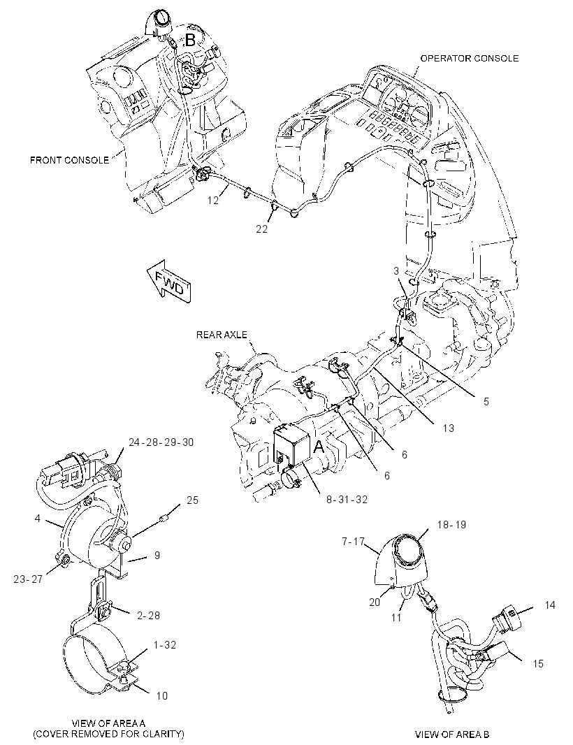 WIRING GP-STEERING 3400150 CAT