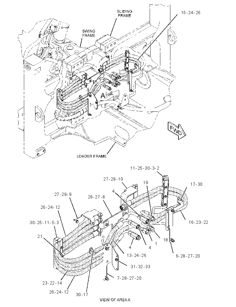 LINES GP-BACKHOE 3065490 CAT