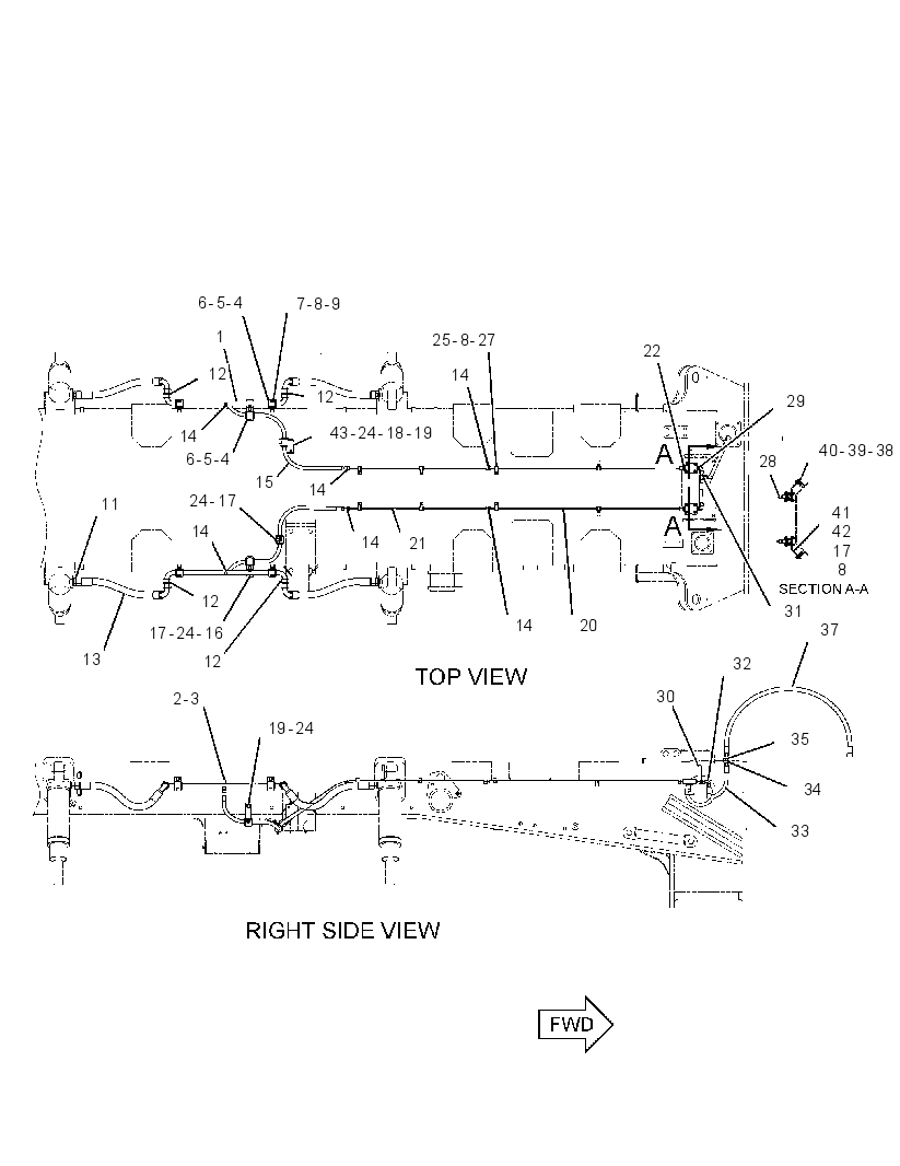 LINES GP-SUSPENSION 1302565 CAT