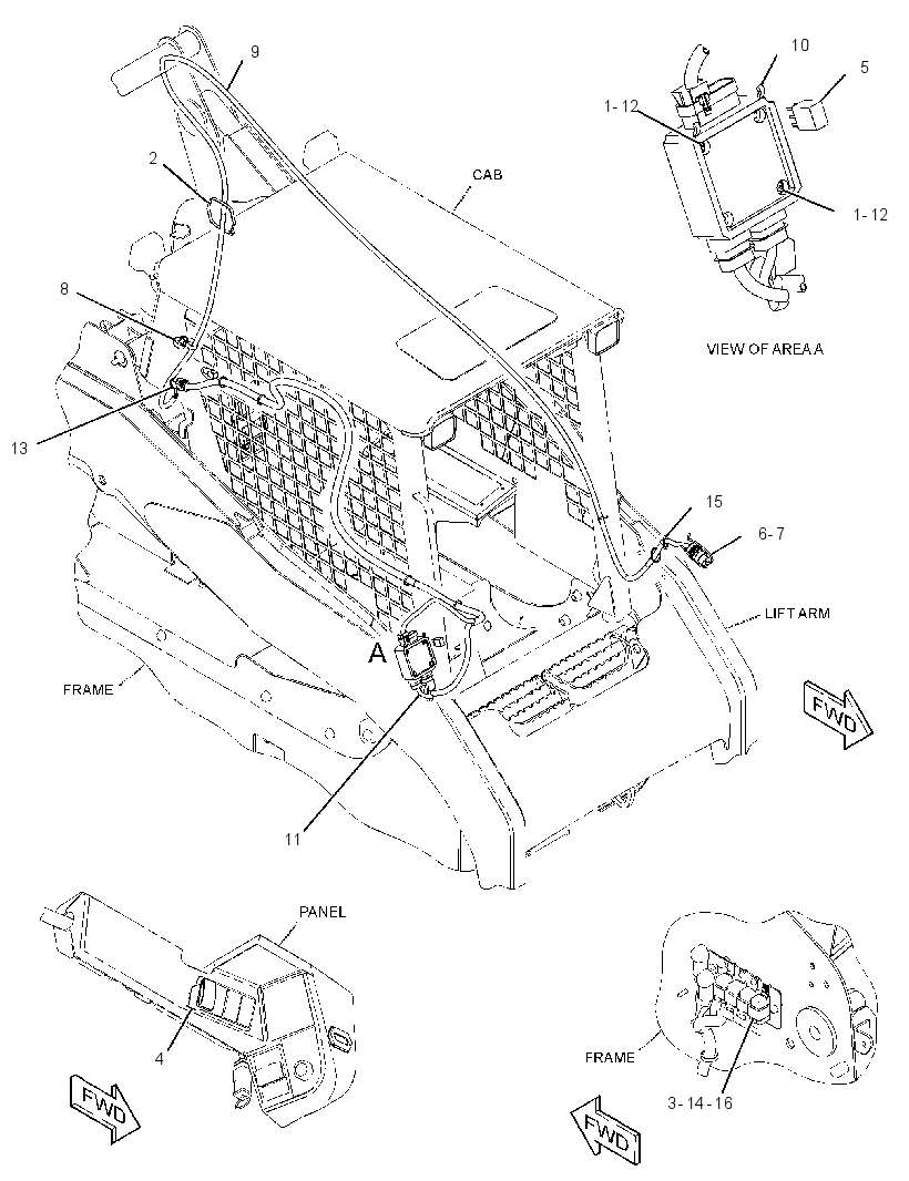 KIT-WORK TOOL WIRING 2186742 CAT