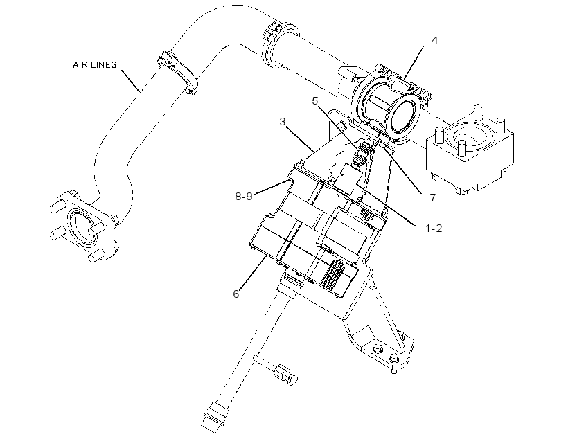ACTUATOR & MTG GP-BYPASS 3280753 CAT