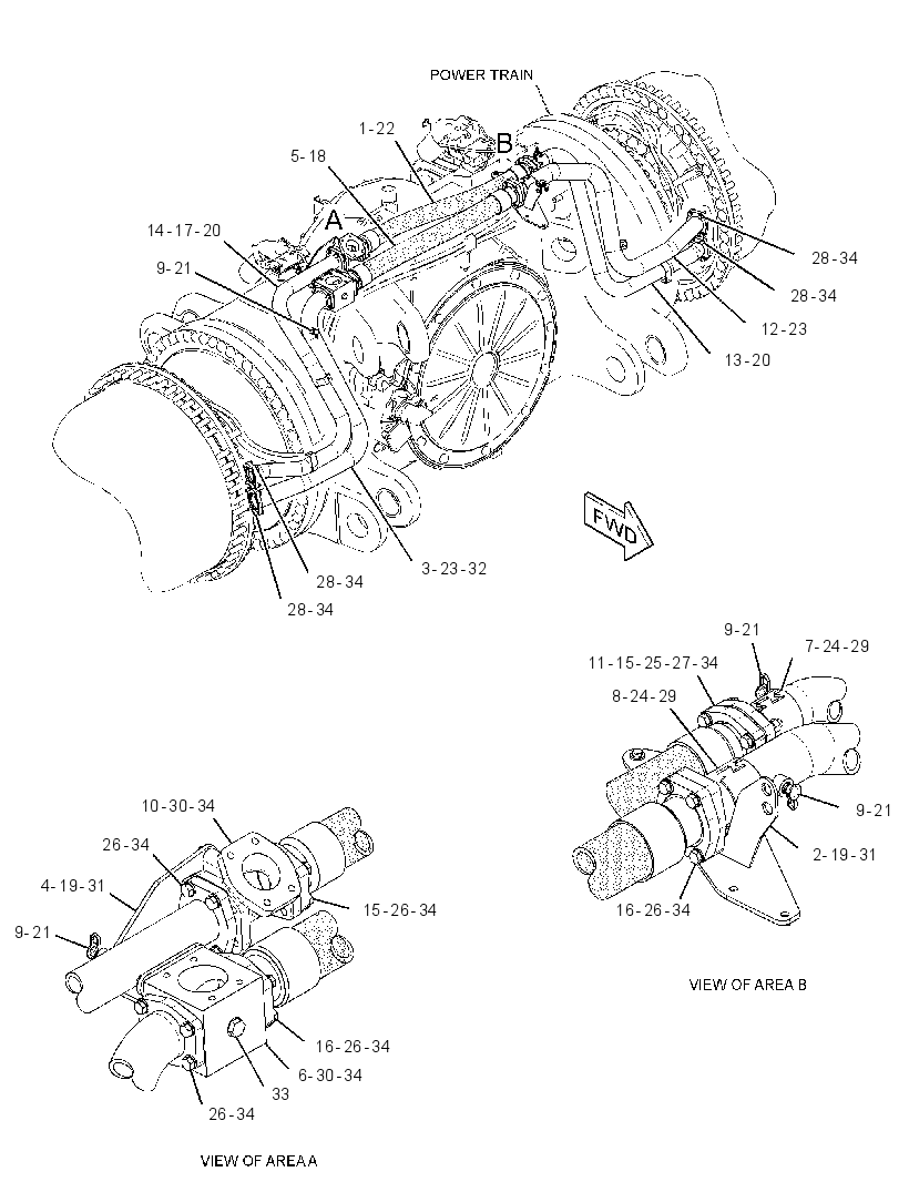LINES GP-BRAKE COOLING 2723294 CAT