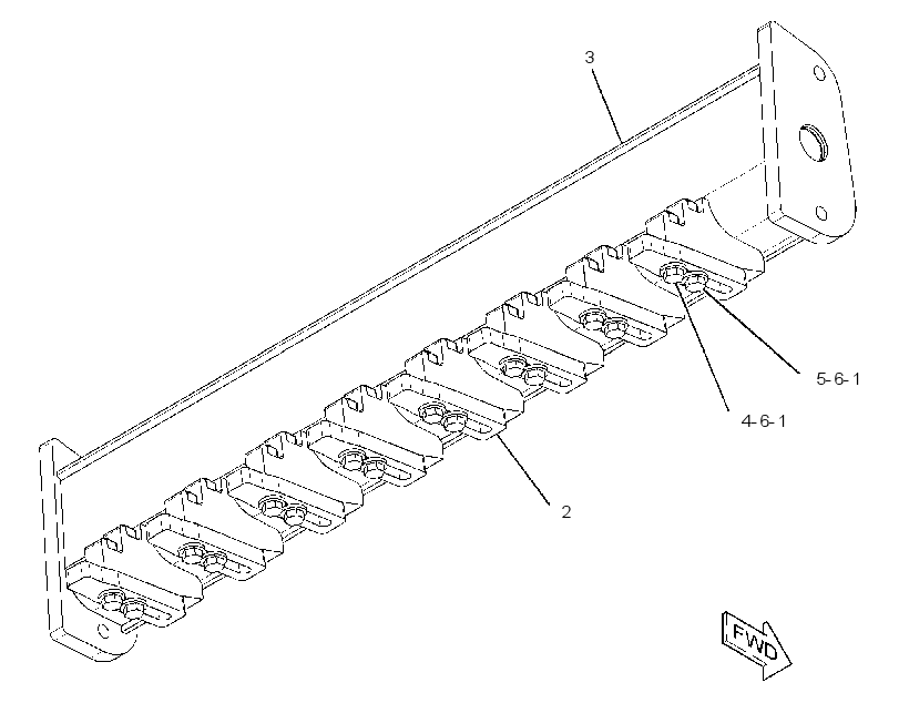 BUMPER GP-DRUM 3042128 CAT