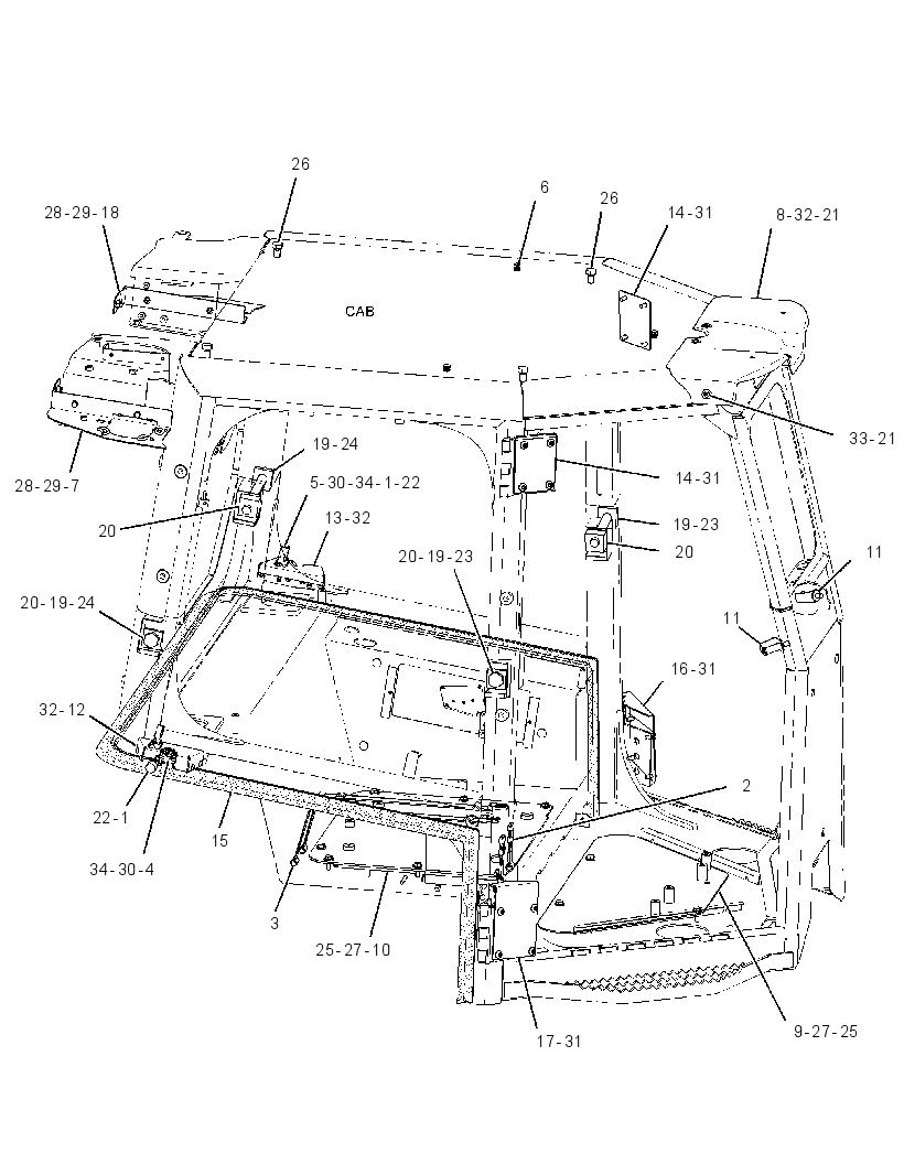INSTALLATION GP-CAB 3238068 CAT