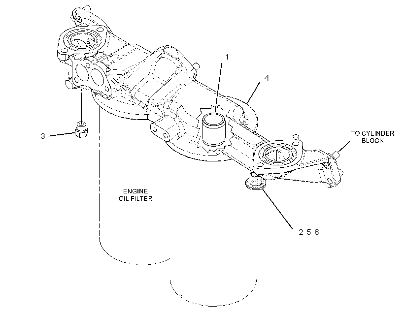 BASE AS-OIL FILTER 3491174 CAT