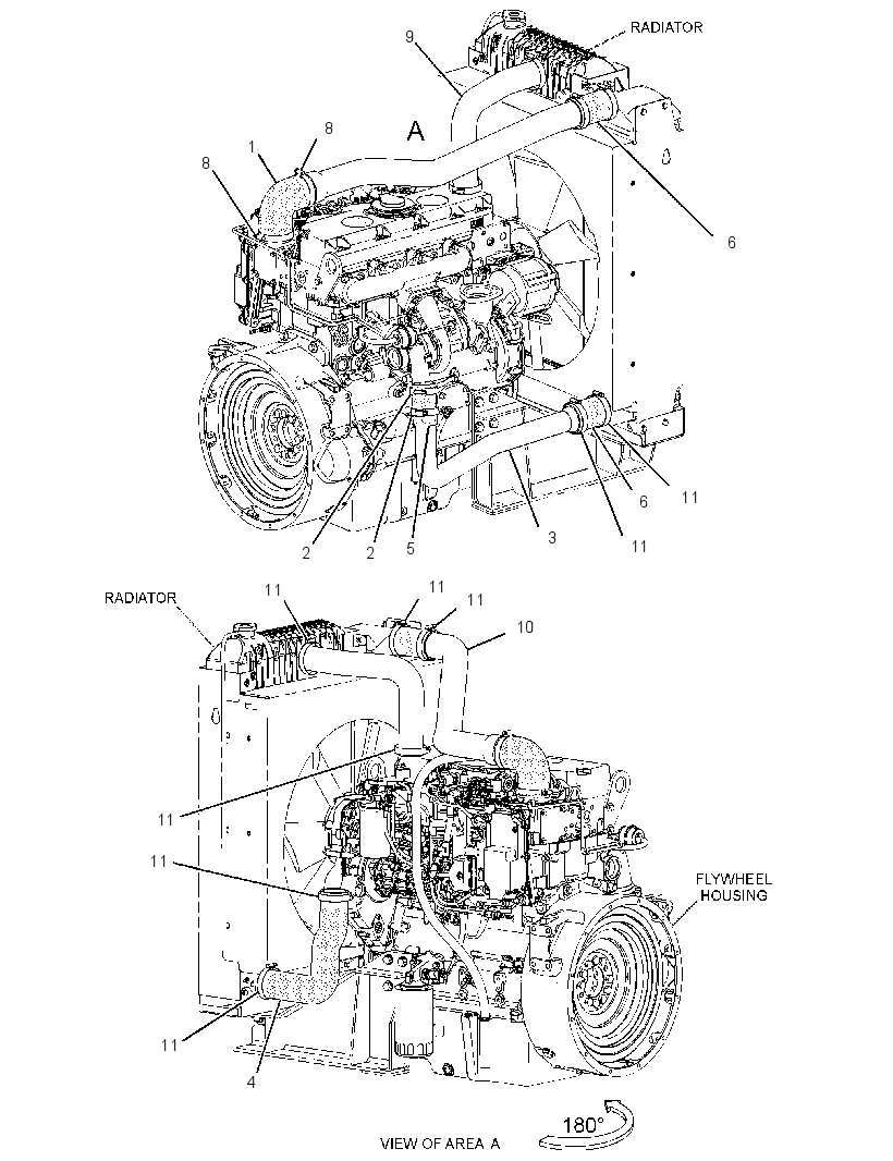 HOSE GP-RADIATOR 2991541 CAT